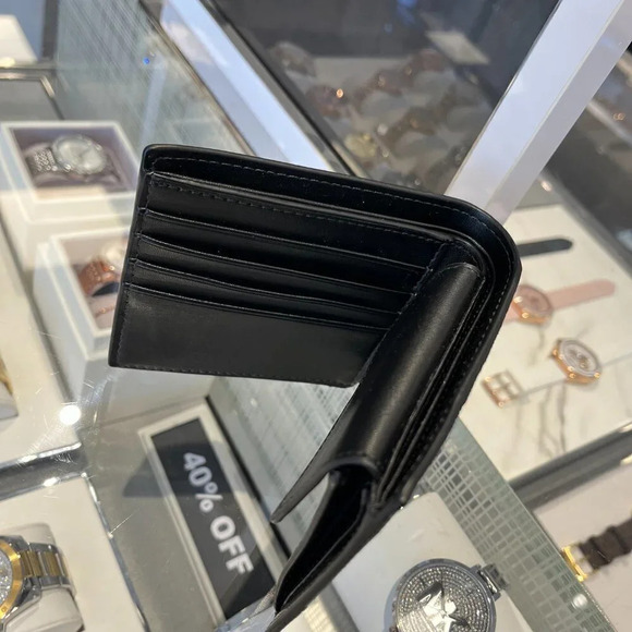 Michael kors Cooper Billfold With Coin Pocket 36U9LCRF3B Black - Picture 5 of 9